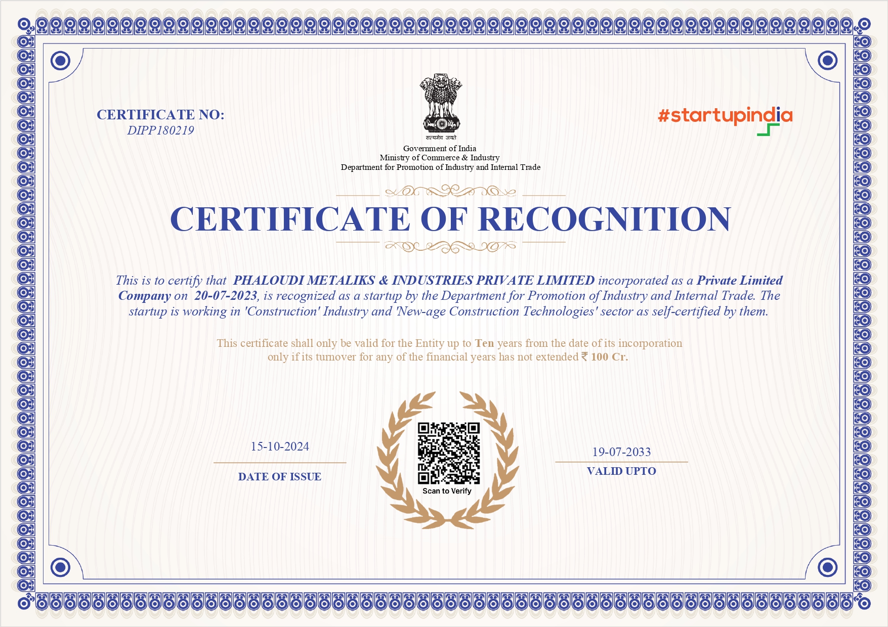 Certificate 3